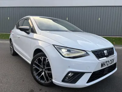 Used Seat Ibiza XCELLENCE Lux 2023 White Hatchback