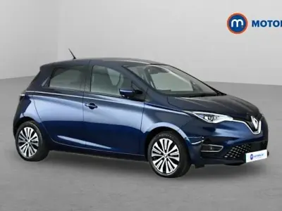 Used Renault Zoe Riviera 100 kW (136 HP) 2021 Blue Hatchback
