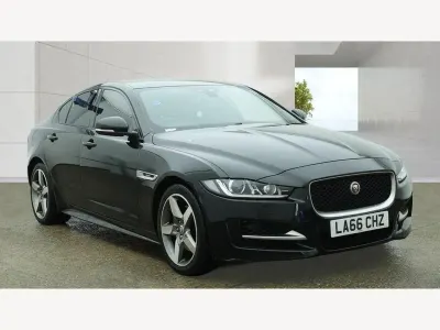 Used Jaguar XE R-Sport 180 HP (132 kW) 2017 Black Sedan