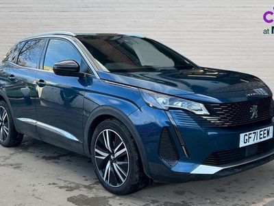 Used Peugeot 3008 Premium 131 HP (96 kW) 2021 Blue SUV