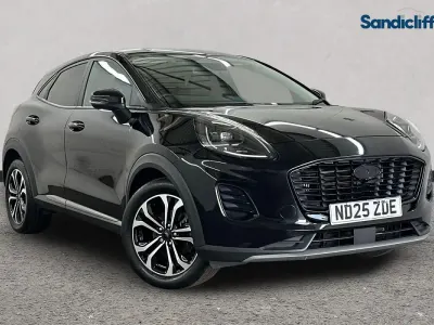 Used Ford Puma Titanium 125 HP (91 kW) 2025 Black SUV