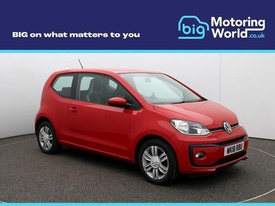 used VW up! Up 1.0 HighHatchback 3dr Petrol Manual Euro 6 (s/s) (75 ps) Bluetooth