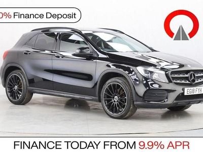 Used Mercedes GLA200 AMG line 156 HP (114 kW) 2018 Black SUV