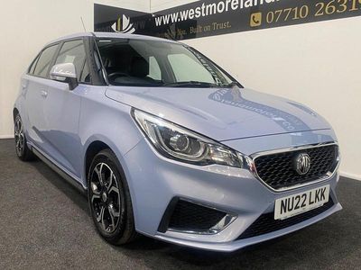 Begagnad MG MG3 Exclusive 106 HK (77 kW) 2022 Silver Halvkombi