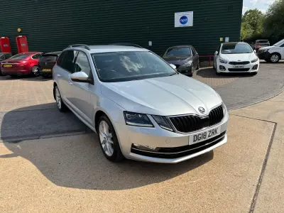 Used Skoda Octavia SE L 150 HP (110 kW) 2018 Silver Estate