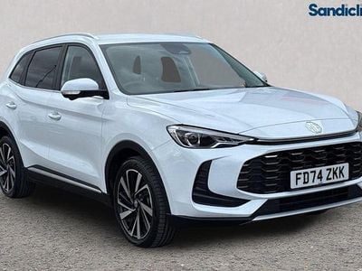 Solid arctic white Used 2024 MG ZS Trophy Sedan | £17,343 (Good price)