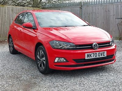 Used VW Polo Match 80 HP (58 kW) 2020 Red Hatchback