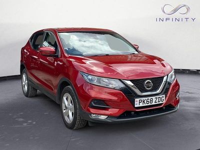 Red Used 2019 Nissan Qashqai Acenta Premium SUV | £10,949 (Good price)