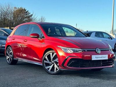 Used VW Golf VIII R-line 147 HP (108 kW) 2022 Red Hatchback