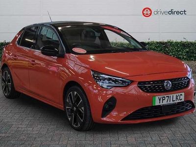 Used Vauxhall Corsa-e Elite 100 kW (136 HP) 2020 Orange Hatchback
