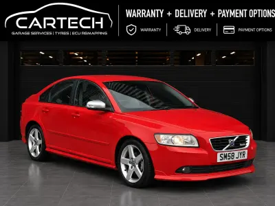 Used Volvo S40 R-Design 115 HP (84 kW) 2009 Red Sedan
