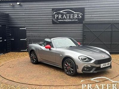 Used Abarth 124 Spider 170 HP (125 kW) 2018 Grey Cabriolet