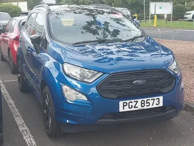 Used Ford Ecosport ST-Line 125 HP (91 kW) 2020 Blue SUV