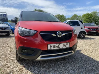 Used Vauxhall Crossland X S 2019 Red SUV