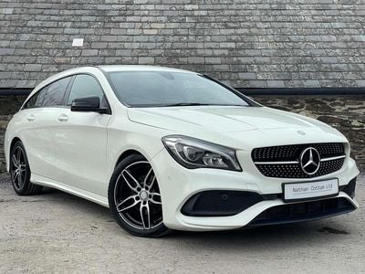 White Used 2017 Mercedes CLA200 AMG line Estate | £8,995