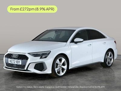 Used Audi A3 S-Line 2022 White Sedan
