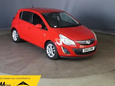 Used Vauxhall Corsa 2011 Red Hatchback