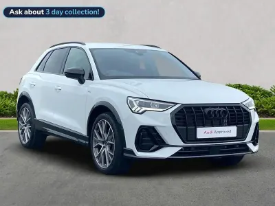 Used Audi Q3 Black Edition 147 HP (108 kW) 2025 White SUV