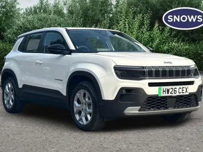Used Jeep Avenger EV Summit 114 kW (156 HP) 2025 White SUV