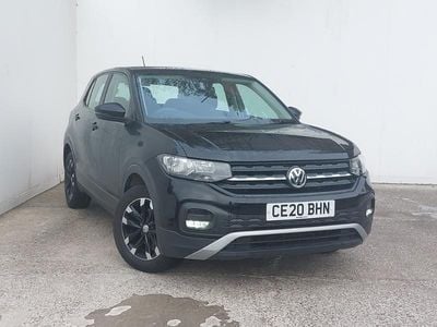 Used VW T-Cross S 95 HP (69 kW) 2020 Black SUV