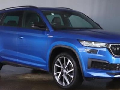 Used Skoda Kodiaq SportLine 2021 Blue SUV