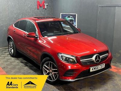 Used Mercedes GLC250 AMG line 2016 Red Coupe