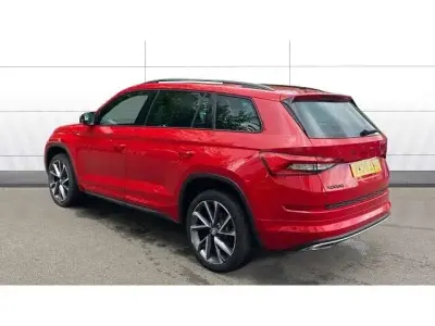 Gebraucht Skoda Kodiaq SportLine 190 PS (139 kW) 2020 Rot SUV
