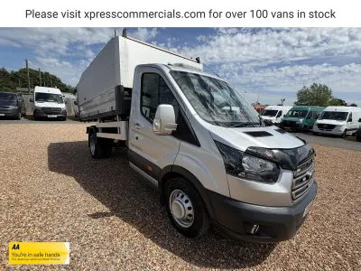 Used Ford Transit S 170 HP (125 kW) 2018 Silver Cabriolet