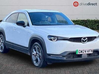 White Used 2024 Mazda MX30 Exclusive-Line SUV | £13,705 (Fair price)