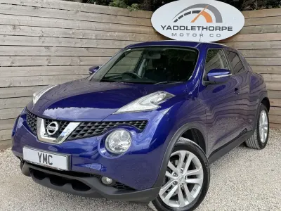 Used Nissan Juke Acenta 115 HP (84 kW) 2016 Blue SUV