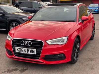 Red Used 2014 Audi A3 Sportback S-Line Hatchback | £10,499 (Fair price)