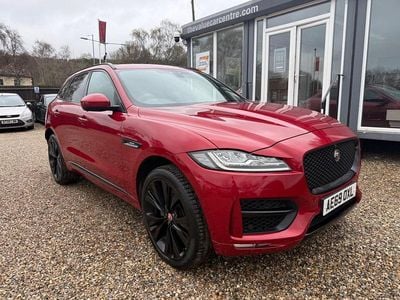 Used Jaguar F-Pace R-Sport 180 HP (132 kW) 2019 Red SUV