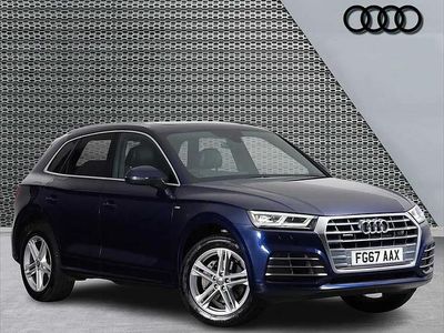 Used Audi Q5 S-Line 248 HP (182 kW) 2017 Blue SUV