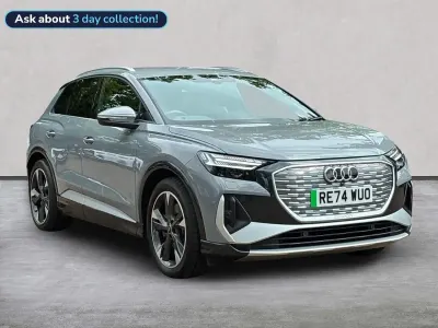 Usado Audi Q4 e-tron S-Line 210 kW (286 HP) 2024 Cinzento SUV