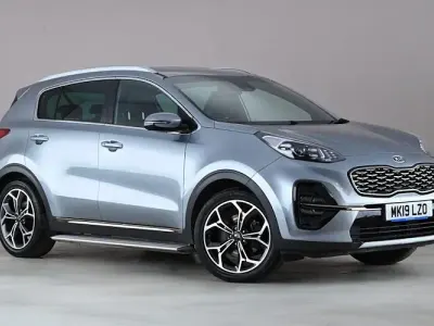 Used Kia Sportage GT-Line 136 HP (100 kW) 2019 Silver SUV
