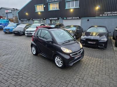 Used Smart ForTwo Cabrio Passion 2013 Black Cabriolet