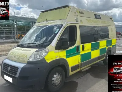 Used Fiat Ducato 2012 Yellow Van