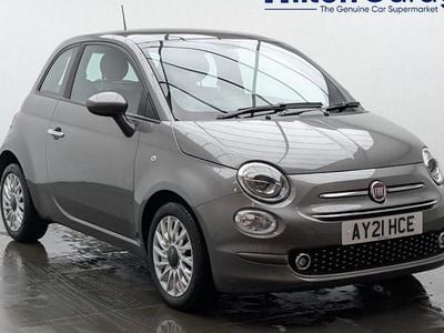 Grey Used 2021 Fiat 500 Lounge Hatchback | £8,750 (Good price)