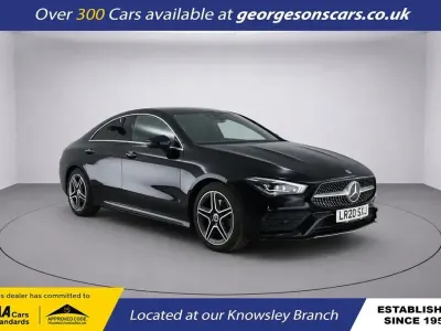 Used Mercedes CLA220 AMG Line Premium Plus 2020 Black Coupe