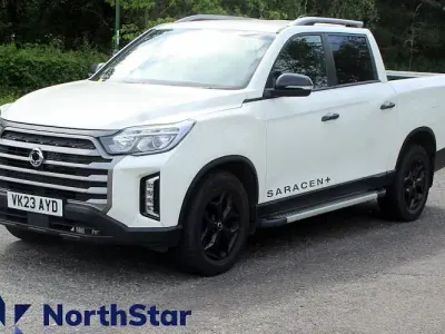 Used SsangYong Musso 203 HP (149 kW) 2023 White Pickup