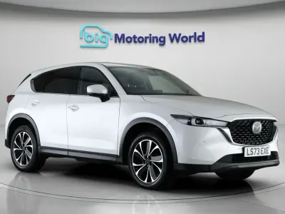 Używany Mazda CX-5 Exclusive-Line 165 KM (121 kW) 2023 Biały SUV