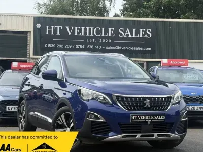 Used Peugeot 3008 Allure 120 HP (88 kW) 2017 Blue SUV