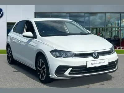 Used VW Polo Match 95 HP (69 kW) 2024 White Hatchback