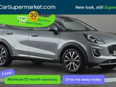 Second-hand Ford Puma Titanium 125 CP (91 kW) 2023 Argintiu SUV