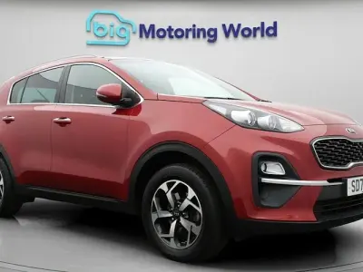 Used Kia Sportage 177 HP (130 kW) 2021 Red SUV