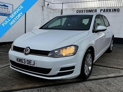 White Used 2013 VW Golf VII SE Hatchback | £4,995 (Fair price)
