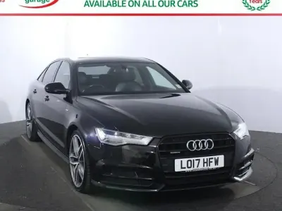 Usado Audi A6 Black Edition 190 HP (139 kW) 2017 Preto Sedan