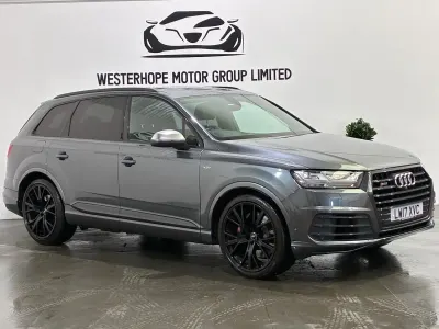 Usado Audi SQ7 435 CV (319 kW) 2017 Gris SUV
