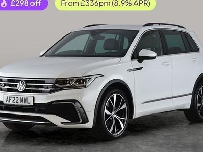 Used VW Tiguan R-line 150 HP (110 kW) 2022 White SUV