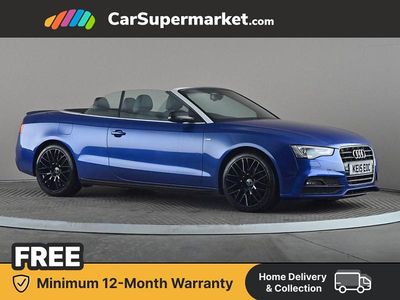 Used Audi A5 Cabriolet S-Line 2015 Blue Cabriolet